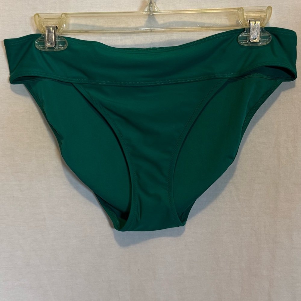 AA-450 Aerie NWT Green Summer Swim Bikini Bottoms Size L‎